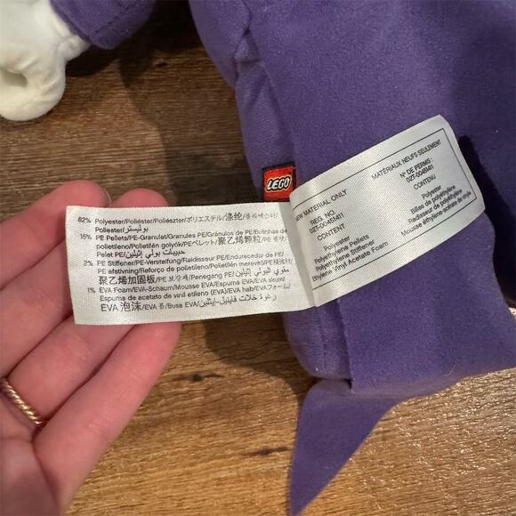 LEGO Batman Movie The Joker Plush Toy 13" 2017 Retired FLAWS - Picture 9 of 10